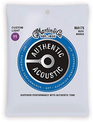 Martin Western/Akustik Gitarren Saiten light .011-.052 Bronze