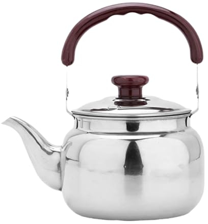 BESPORTBLE Stove Top Kettle, 750ml Stainless Steel Tea Kettle for Stove Top, Portable Teapot for Kitchen Camping Hiking Tea Kettle Teapot for Gas Hobs, Induction and Electric Hobs