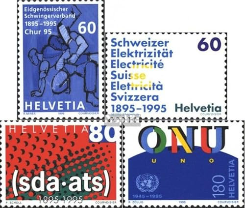 Prophila Collection Schweiz 1540-1543 (kompl.Ausg.) gestempelt 1995 Jahresereignisse (Briefmarken für Sammler) Kampfsport (Boxen/Fechten/Ringen/Karate …)