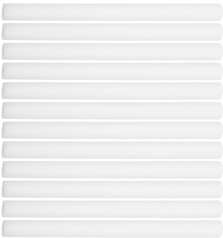 TEMPNAP Ricambio Profumatore Casa e Auto 50 Bastoncini Filtri in Cotone Bianco, Assorbimento Umidità e Versatile per Diffusori di Oli Essenziali e Auto