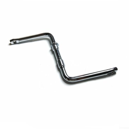Eje central de acero resistente para bicicleta estática con diseño de eje de pedal integrado y diámetro de agujero de 12,7 mm para una conducción estable