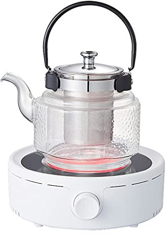 GaoYunQin 800W Portable Electric Stove, Infrared Burner Multifunctional Home Coffee Tea Water Heater for Kitchen Camping Office, for Warming, Boiling (Color : Black)