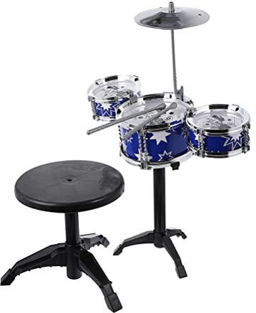 MILISTEN 1 Juego Batería De Juguete Batería Musical De Juguete Instrumentos Musicales Batería para Niños De 2 a 3 Años Tambor De Niños Tambor para Niño Pequeño Música Abdominales Percusión