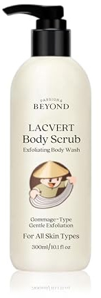 ECO BEYOND Liphontcta ECO BEYOND Lacvert Body Exfoliation Shower Gel (Original, 270 ml) - Korean Skin Care, Exfoliating Scrub. Gentle Gommage-Type Exfoliation for Smooth, Soft Skin by LG Beauty