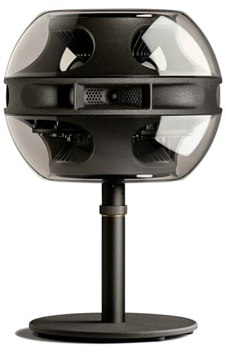 Syng Cell Alpha Altoparlante HiFi Wireless (WiFi, Spotify Connect, Apple AirPlay 2, Multiroom, Space App, Triphonic Audio) con Supporto da Tavolo