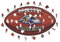 Iconic Puzzles, Baltimore Ravens Crest, 100% ökologisch nachhaltiges Holzpuzzle mit offizieller Lizenz, Größe M, 270 Teile