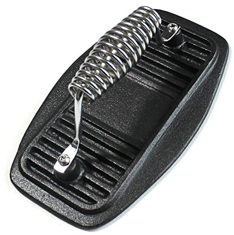 SmPinnaA Cast Iron Grill Press, Heavy Duty Bacon Press, 8.8x5.1 Pre-Seasoned Burger Weight Press, with Spiral Handle, for Meat Steak Beef, Barbecue Flat Top Oven Skillet BBQ