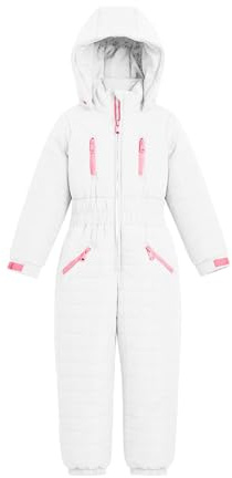 Generisch Kinder Schneeanzug Skianzug Skioverall Mädchen Jungen Winter Warme Overall Skianzug Set Gepolsterter mit Reißverschluss Winddichter Outdoor Schneeoverall Skibekleidung