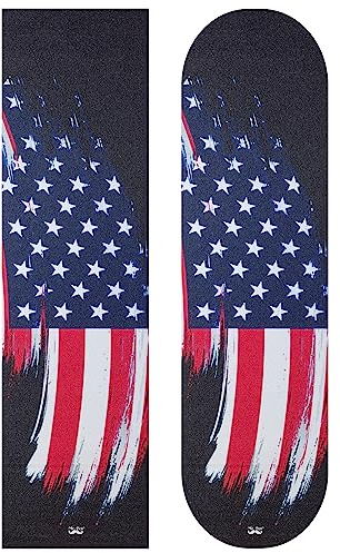 Mr. Pen Skateboard Grip Tape - American Flag Design, Non-Slip, 9 x 32.25, Suitable for Skateboards, Longboards, Scooters