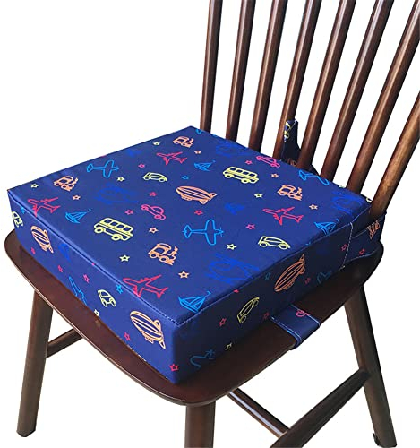 Kinder Sitzkissen Sitzerhöhung Stuhl Kind, Fansu Baby Sitzkissen Karikatur Flugzeug Quadratische Verstellbar Zerlegbar Kleinkinder Esszimmerstuhl ErhöHen Pad Esszimmer Boostersitze (Wagen)