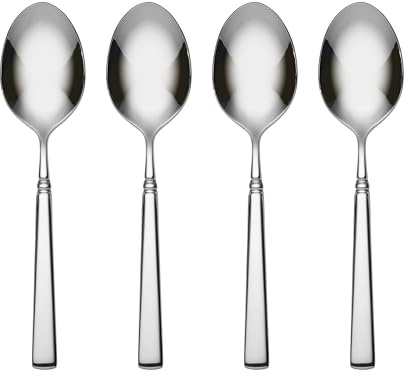 Oneida 2267004C Easton Fine Flatware Dinner Spoons, Set of 4, 7.3 L x 1.71 W