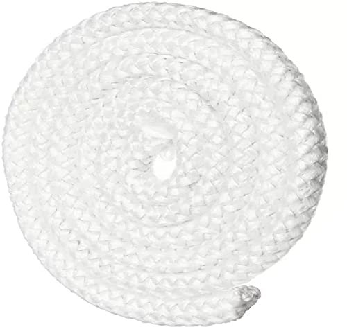 Corde en fibre de verre, résistante à la chaleur et à la chaleur, corde en fibre de verre, diamètre 6 mm, longueur 2 m