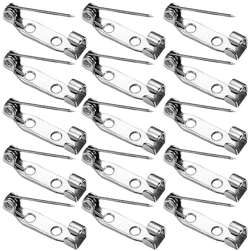 NIYANGLE 400 Uds. Alfileres De Barra Broche Alfileres Broche Alfiler Alfileres De Seguridad Broche De Seguridad Broche para La Fabricación De Joyas Manualidades DIY