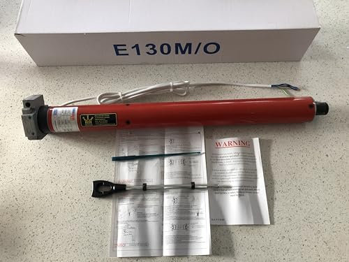 130nm Roller Shutter Garage Door Tube Motor 94mm SWS adapters - Manual Override