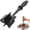 Mince Masher, Ground Beef Masher with 5-Blade Head, Versatile High-Temp Heat-Resistant Hamburger Meat Chopper, Non-Stick Mince Meat Shredder for Ground Turkey/Beef, Nylon Utensil Cookware
