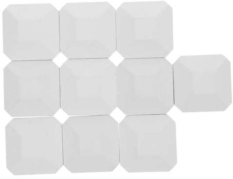 BESTYASH 10pcs BBQ Gas Grill Replacement Briquettes Cordierite Briquettes for Self Cleaning for Gas Grill and Fireplace