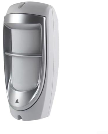 Niceminiwall Sistema de alarma con detector de movimiento PIR con cable para exteriores con ángulo de detección de 110°, rango de 8 a 12 m, sensor infrarrojo impermeable para seguridad del hogar