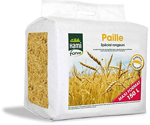 Paille pour Rongeurs, Qualité Extra, 150L - HAMIFORM