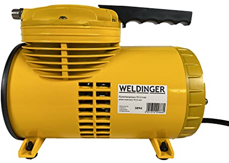 WELDINGER Mini-Flüsterkompressor FK 23 Airbrush Modellbau (Druckluftkompressor)
