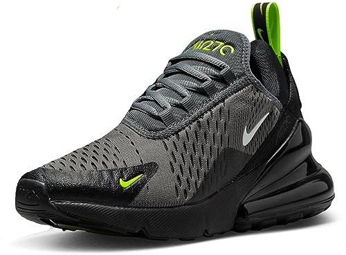 Nike Schuhe Air Max 270 GS, Grau Weiß Schwarz, 39 EU