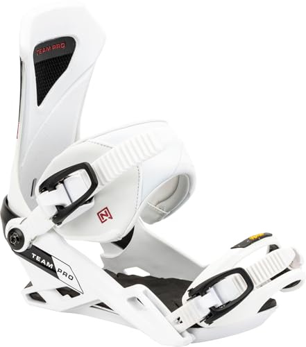 Nitro Team Pro '24 Fixation Snowboard Plastique et Plastique, Blanc, L