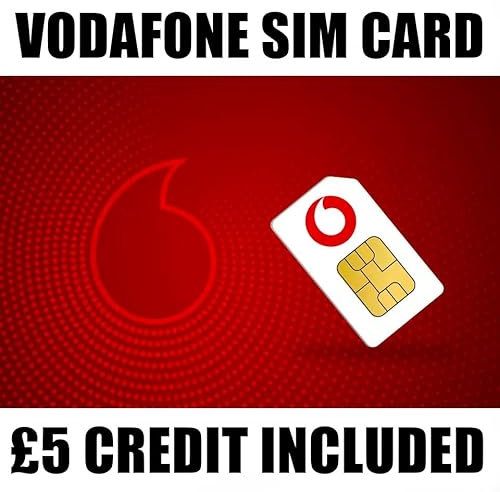 Pay As You Go SIM Card, £5 Preloaded Credit, Ready to use