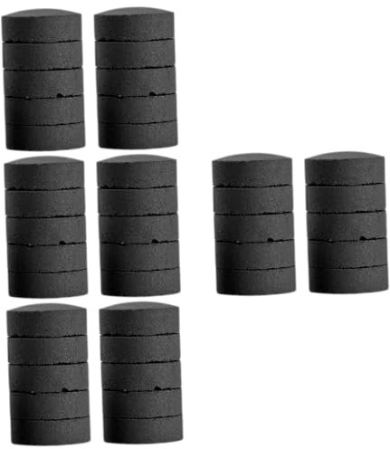 ifundom 4 Set Tavolette di Carbone Campeggio Griglia Carbone di Legna da Ardere Essenziale da Cucina Carbone All'aperto Stufa A di Legno Black 10 Pezzi * 4