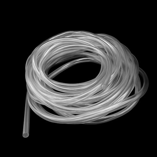 LAVMHAB 10 meter PVC-slang, 6 mm ID x 9 mm OD klart vinylrör, hållbart och flexibelt plaströr, PVC-rör för luftvatten och gör-det-själv-projekt