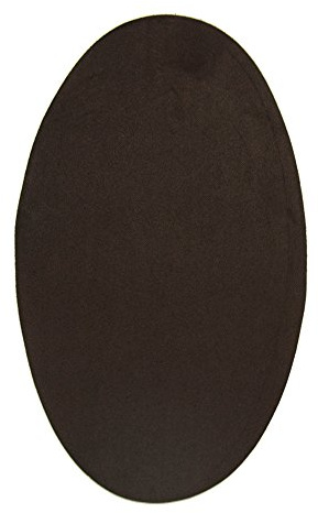 2 Toppe scamosciate. Termoadesive da stirare. Ideali per pantaloni o giacche, camicie. 16 x 10 cm. (Marrone)
