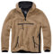 Brandit Teddyfleece Worker Pullover, Farbe: Camel, Größe: L