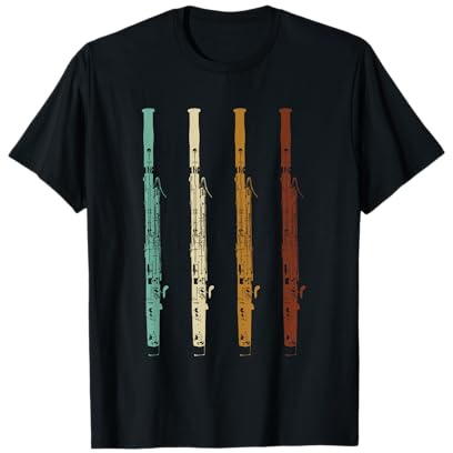 Bassoon Bassoon Cadeau Orchestre Musicien Basson Joueur de Bason T-Shirt