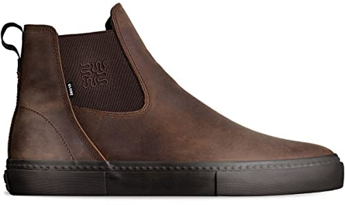 Globe Dover II Zapatillas para Skateboard - Dark Brown/Wasted Talent - US 8.5