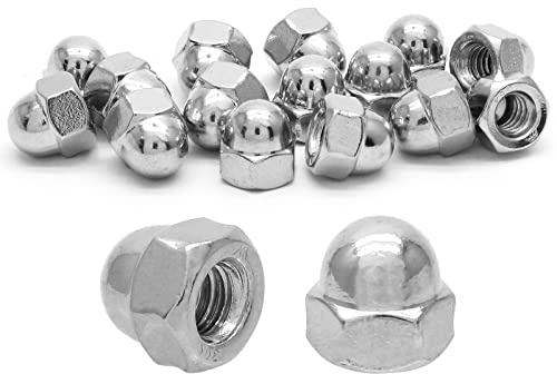 Piutouyar Acorn Cap Nuts Hex Nut 1/4-20, 20Pcs