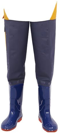 Höftvadare för herrar, vattentäta höftkängor för u Hip Waders Herr Fishing Waders, vattentäta unisex höftstövlar gjorda for att hålla, for bäckar Farming Gardening(5)