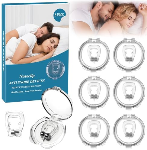 Schnarchstopper, Anti Schnarch Nasenspreizer, gegen Schnarchen Nase Dilator Nasenclip Anti Snoring Verhindern Nasenklammer Schnarchen Stopper, Besser Atmen, Besser Schlafen