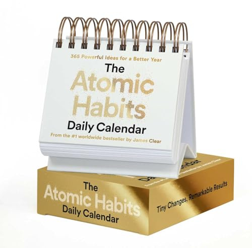 The Atomic Habits Daily Calendar: 365 Powerful Ideas for a Better Year