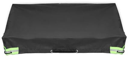 Cargo Cover 420D Oxford Presenning Släpvagnsduk Vattentät Dammtät Lastbilskaross UV-skydd För Utomhusresor 214X122X13Cm Bagageutrymmesskydd(8)