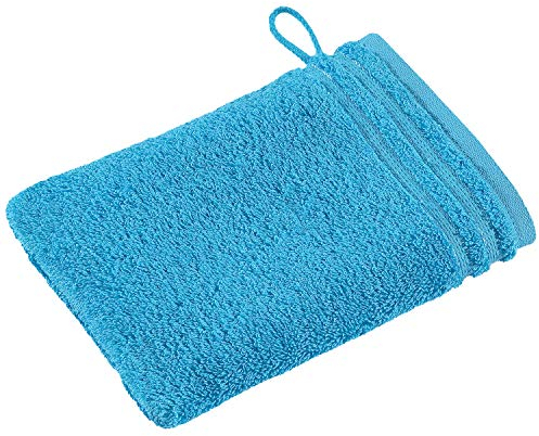 Vossen Calypso Feeling Waschhandschuh 22 x 16 cm Turquoise