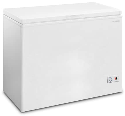 Congelador Horizontal Infiniton CH-A291B - 285 Litros, Sistema Cíclico, Control Electrónico, Bajo Nivel de Ruido (42 dB), Clase Energética F, Blanco