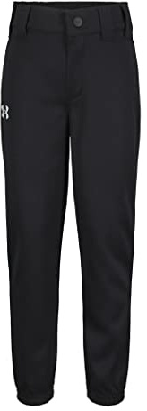 Under Armour Boys' Pre-School UA Baseball Pants 7 Black