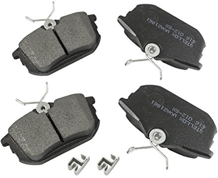 STELLOX 616 012-SX Bremsbelagsatz, Scheibenbremse (4 Stücke) – Verschleißwarnkontakt enthalten – ECE-R90 Zertifizierung – vier Bremsbeläge pro Set – Für PKW