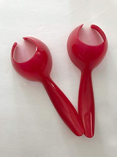 NewTupperware Gadget - Juego de cuchara para huevos, color rojo