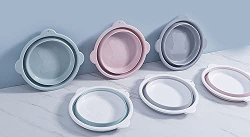 Bassine à vaisselle pliable en silicone durable - Bassin pliable et portable - Lave-mains pour l'extérieur, voyage, camping, randonnée