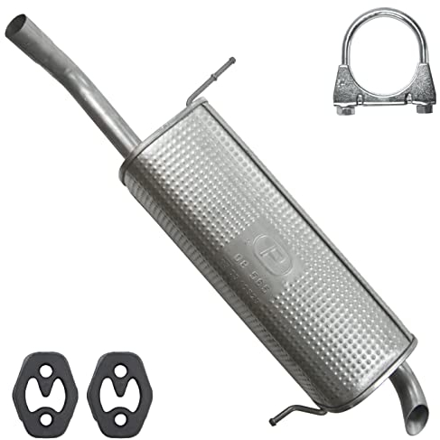 Polmo Endschalldämpfer Auspuff Endtopf für Ford Fiesta 6 VI MK6 Schrägheck 1.25 1.4