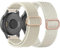 TUCOMO Dehnbares Nylon Armband Kompatibel mit 20mm Garmin Venu Sq/Venu Sq 2/Venu 2 Plus/Venu, Geflochtenes Loop Elastische Ersatzband für Garmin Vivoactive 5 / Vivoactive 3 Herren Damen