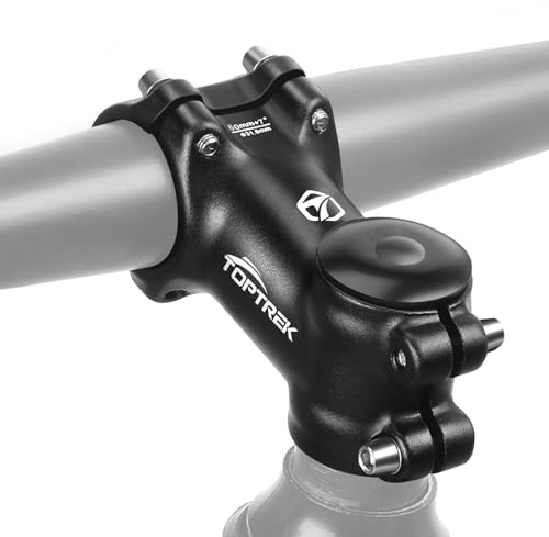 toptrek Fahrradlenker Vorbau, Lenkererhöhung Fahrrad 31.8mm*35mm/45mm/60mm/70mm, Fahrrad Vorbau Aluminium +7°, Lenkervorbau Wasserdicht und Rostfrei, Vorbau Lenkererhöhung für Rennrad, MTB, BMX