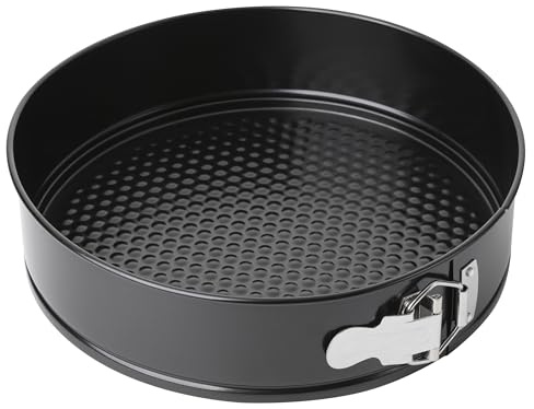 Florina Stampo a cerniera MERINGO | Rotondo | 27,7 cm | Acciaio al carbonio | Rivestimento antiaderente | Chiusura a clip per un facile sformo | Resistente ai graffi e durevole | Fino a 210°C