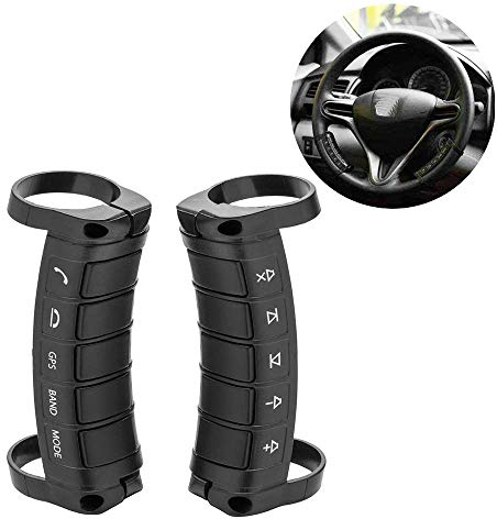 Camecho Universal-Multifunktions-Auto-DVD-GPS-Player, drahtlose Fernbedienung, Lenkrad-Fernbedienungstaste für die Navigation von Fahrzeugen