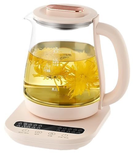 Electric Kettle, Health Pot with 20 Preset Functions, Keep Warm, Auto Off, Boil Dry Protection for Brewing Coffee, Boiling Water, Stew, Porridge, Medicine, Yogurt