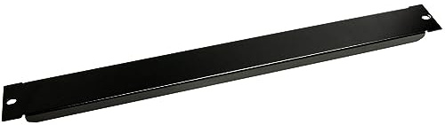 StarTech.com Panel Ciego 1U para Racks y Armarios de Servidores de 19 pulgadas - Panel de Relleno 1U para Racks de Servidores de 19 - de Acero - Negro (BLANKB1)